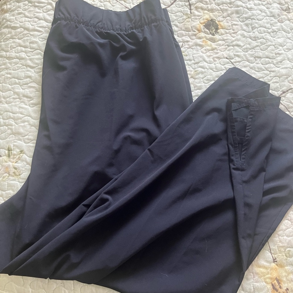 Elegant Navy Blue T by Talbots Women's Pants